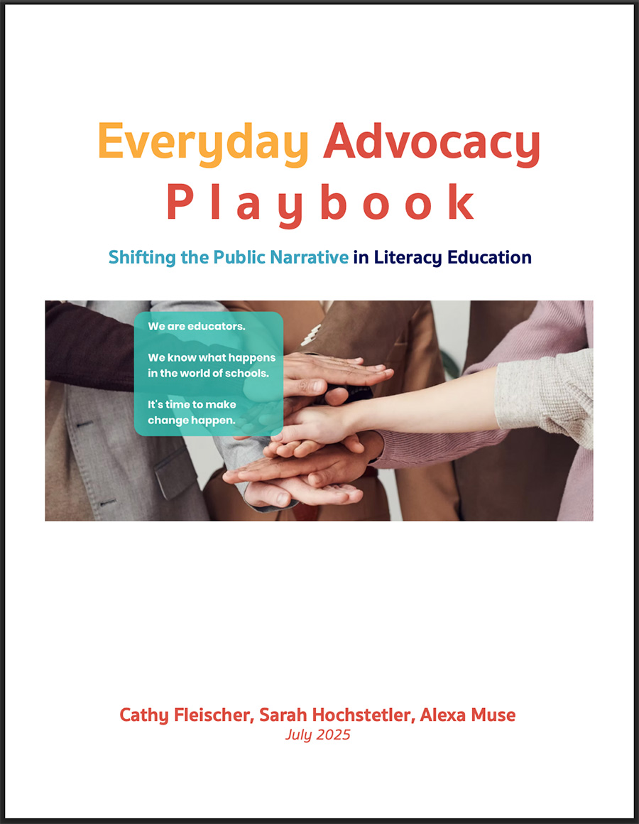 Screenshot of front cover of the playbook